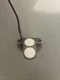 NICE Odyssey White Steel 2-Ball Putter, Right Handed RH, 34.25&rdquo; W/HC