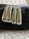 PXG 0211 XCOR2 irons 7-W KBS TGI 70 RH Reg flex +1/2", 2 deg up