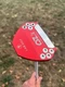 LAB Golf OZ.1i Red Putter 69* Lie Accra White 34.5&Prime; +HC MINT