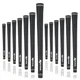 Karma Velour Black Midsize (+1/32") Golf Grips - 13 Pack