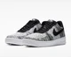 ( Size 7 - 14 ) - Nike Air Force 1 Low Flyknit 2.0 Black Pure Platinum Men's