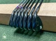 Used RH PXG 0311P Forged Darkness Gen 4 Irons 4-PW 125g Stiff Graphite Golf Set