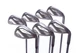 Callaway Mavrik Iron Set 4-PW Standard Stiff Flex Steel Shaft Very Good