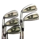 PING G400 Iron Set 5pcs 7-PW, UW NS PRO MODUS3 TOUR105 Flex S Black Dot Lefty