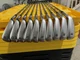 TOUR EDGE EXOTICS E723 IRONS (QTY 10)  4-PW AW GW SW STEEL REG RH-USED-FREE SHIP