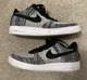 Nike Air Force 1 Flyknit 2.0 Low Oreo Black & White AV3042-001 Men&rsquo;s 12.5