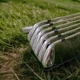 RH MacGregor Beginner Iron Set 7Piece M85i Tourney 3-8,P Steel Shaft UPC73
