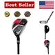 Pinemeadow Excel EGI Men's Left-Hand Hybrid Golf Club - 28&deg; Loft, Graphite Shaft