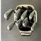 PING i530 Right-Handed Iron Set 4-UW Stiff Steel Shafts Silver/Black w/Bag