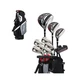 Precise M5 Men&rsquo;s Golf Set &ndash; 460cc Driver, Wood, Hybrid, 5-PW Irons,