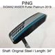 PING SIGMA2 ANSER Putter Platinum 2019 Putter 34" Original Steel Right-Handed