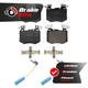 Front Semi-Metallic Brake Pad Wear Sensor Kit For 2019-2022 Mercedes-Benz GLC300