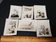 Post WW1 Pre-WW2 Lot Of 6 Photos US NAVY Sailor With AMERICAN FLAG USS BRIDGE