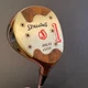 Vintage Spalding Rare Dan Sikes RED S 1 Driver Medium Flex RH Steel Shaft 43.5"
