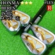 HONMA BERES IS-02 3 Star Iron Set 4 Clubs R Flex Carbon Shaft