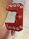 LAB GOLF MEZZ 1 MAX RED (69* LIE) PUTTER 35" ACCRA BLACK SHAFT w/HEADOVER 465233