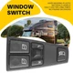 For Volvo VN 2005-2014/VNL 2005-2016 Driver Master Power Window Switch Left EOA