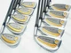 PERFECT 10Pcs 4-STAR HONMA NEW-LB280 GOLD LINE Regular Flex IRON SET