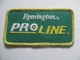REMINGTON PROLINE PRO LINE FISHING HUNTING  3"  IRON ON  PATCH  EMBROIDERED  NEW